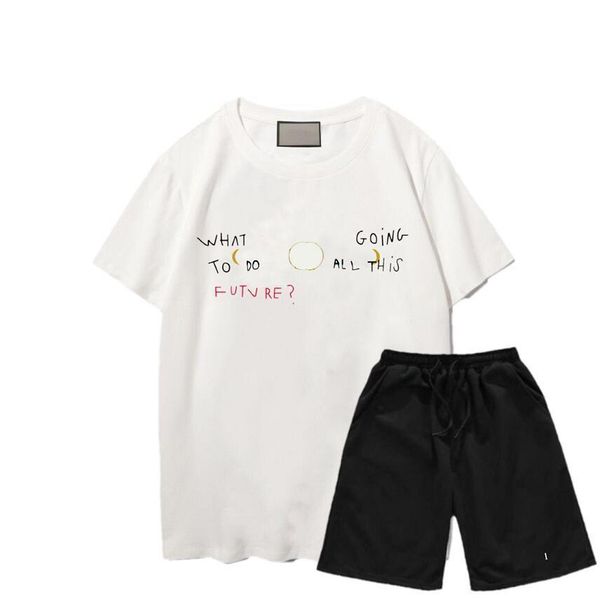 2021 with short sleevess tracksuit designer summer suit breathable comfortable movement outdoor tracksuits shorts modern classic letter, Gray
2021 with short sleevess tracksuit designer summer suit breathable comfortable movement outdoor tracksuits shorts modern classic letter, Gray
