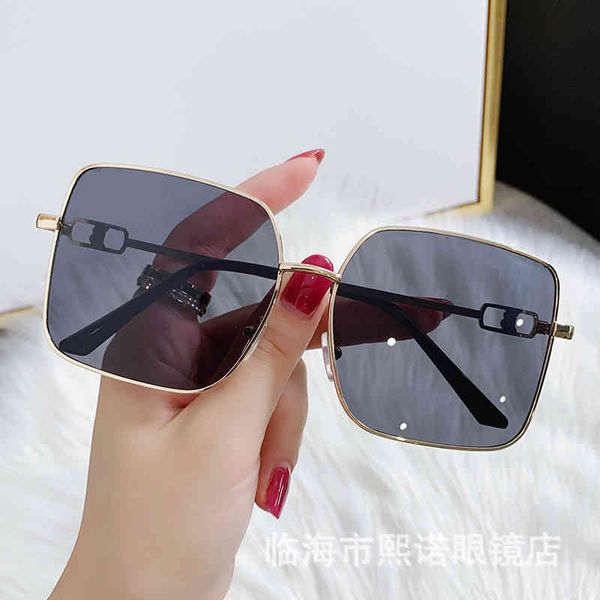 sunglasses personalized korean gradient metal full frame glasses fashion large box uso6, White;black
sunglasses personalized korean gradient metal full frame glasses fashion large box uso6, White;black