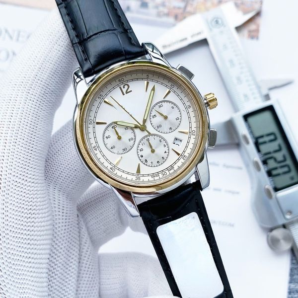 2022 men's casual wave 6 pin quartz 6 pin with calendar belt watch, Slivery;brown
2022 men's casual wave 6 pin quartz 6 pin with calendar belt watch, Slivery;brown