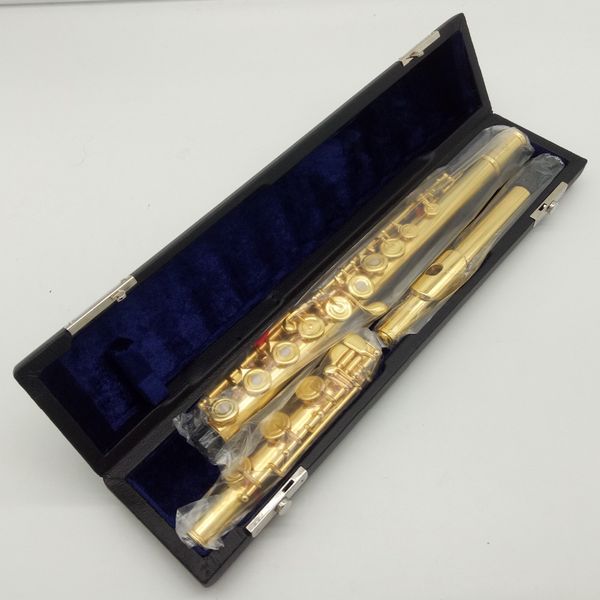 professional mfc flute bc6020 gold plated flutes french button split e mechanism b leg flute 17 holes open
professional mfc flute bc6020 gold plated flutes french button split e mechanism b leg flute 17 holes open