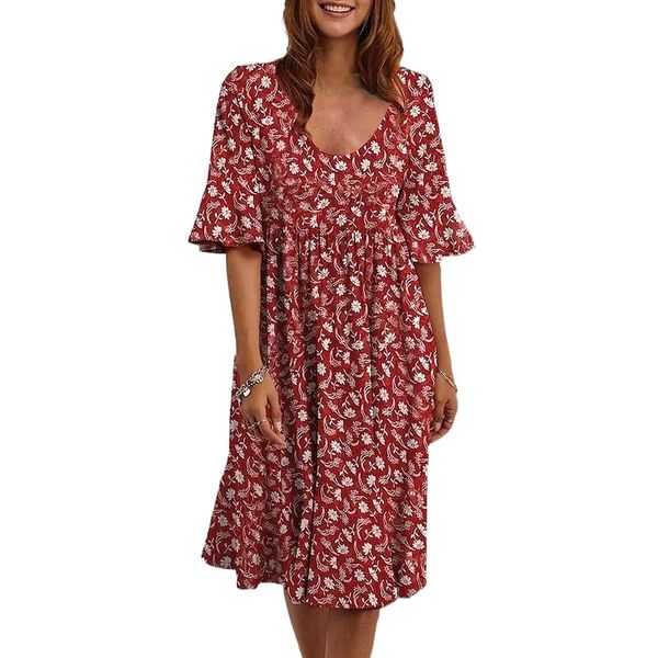women's t shirt dress tee dress knee length dress short sleeve pattern spring summer casual daily 2022 s l xl xxl xxxl d4vb#, Black;gray
women's t shirt dress tee dress knee length dress short sleeve pattern spring summer casual daily 2022 s l xl xxl xxxl d4vb#, Black;gray