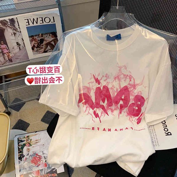 women's t-shirt simple print white short sleeve t-shirt women's 2022 summer oversized design sense niche d947
women's t-shirt simple print white short sleeve t-shirt women's 2022 summer oversized design sense niche d947