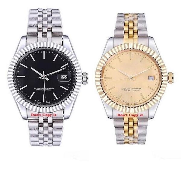 quartz movement automatic mechanical watches 40mm day-date stainless steel sapphire waterproof super women original buckle mens wa2783, Slivery;brown
quartz movement automatic mechanical watches 40mm day-date stainless steel sapphire waterproof super women original buckle mens wa2783, Slivery;brown
