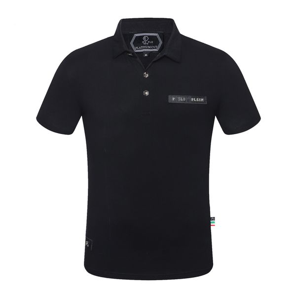 pleinxplein design men's polos shirt plein polo shirt t-shirt lapel cotton slim simple short sleeve fashion black 90812, White;black
pleinxplein design men's polos shirt plein polo shirt t-shirt lapel cotton slim simple short sleeve fashion black 90812, White;black
