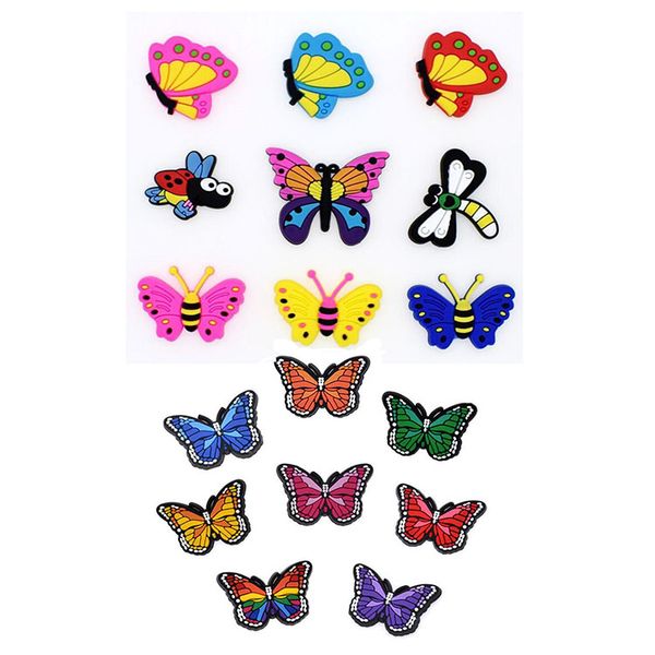 butterfly cartoon pvc shoe charms shoes buckles bracelets croc shoe's accessories wristband decoration part gift, White;pink
butterfly cartoon pvc shoe charms shoes buckles bracelets croc shoe's accessories wristband decoration part gift, White;pink