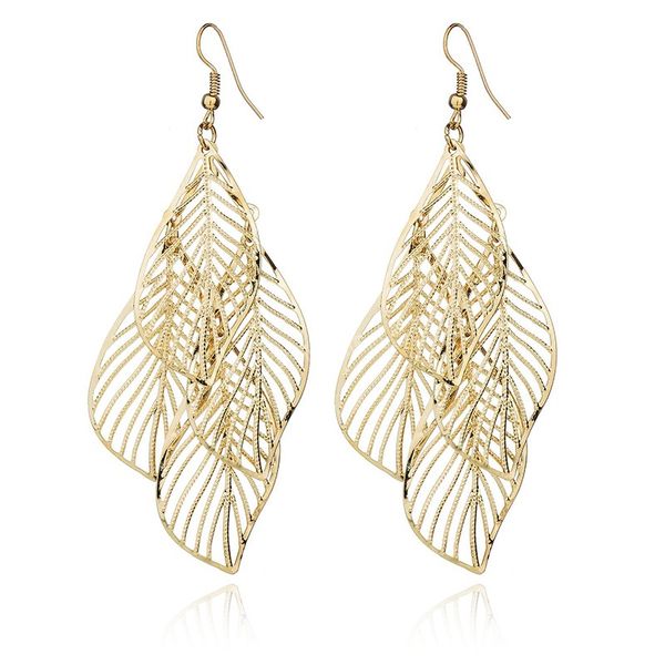 multilayer hollow leaf earrings for women metal geometric vintage dangle gold silver color earrings jewelry oorbellen
multilayer hollow leaf earrings for women metal geometric vintage dangle gold silver color earrings jewelry oorbellen