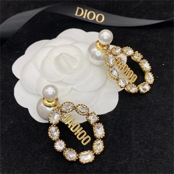 2022 36% off designer jewelry d di ja letter ring diamond fashion vintage temperament female earrings accessories, Golden
2022 36% off designer jewelry d di ja letter ring diamond fashion vintage temperament female earrings accessories, Golden