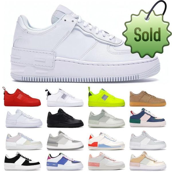 sold boots forces mens women classic running shoes shadow one 1 low triple white utility black beige