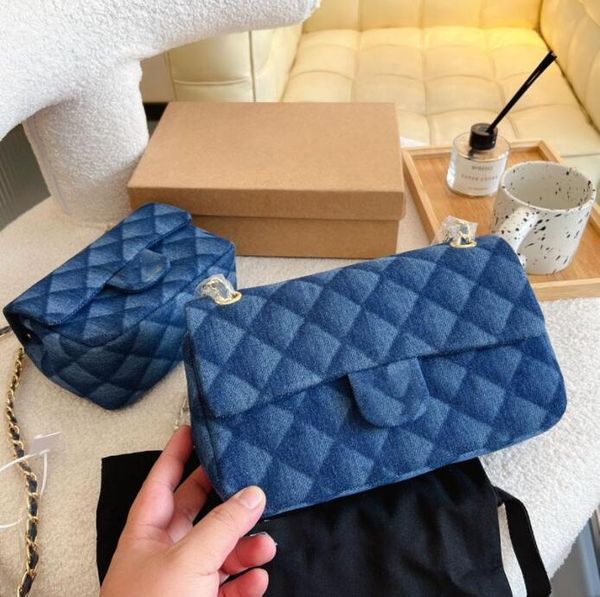 tz women france three-dimensional plaid classic flap denim bags mini medium gold metal hardware matelasse crossbody bags designer shoulder h
tz women france three-dimensional plaid classic flap denim bags mini medium gold metal hardware matelasse crossbody bags designer shoulder h