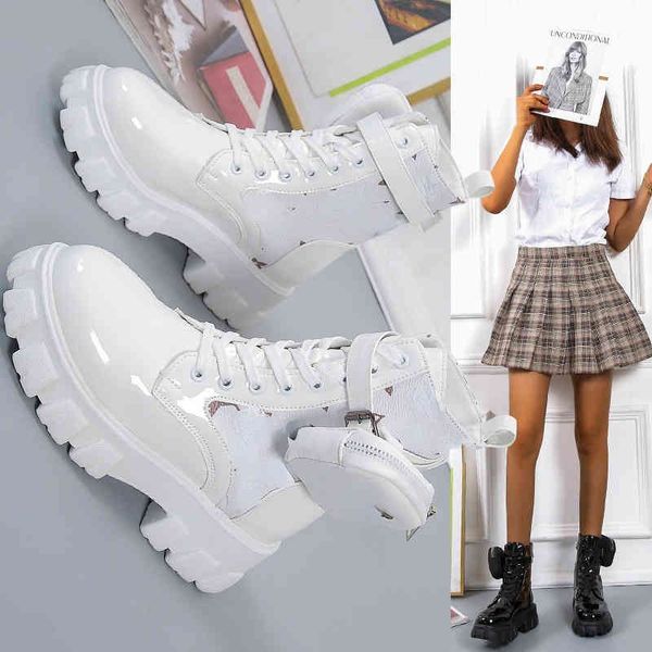 boots 2022 new large print small leather bag muffin thick bottom lace up short tube women's boots, Black
boots 2022 new large print small leather bag muffin thick bottom lace up short tube women's boots, Black