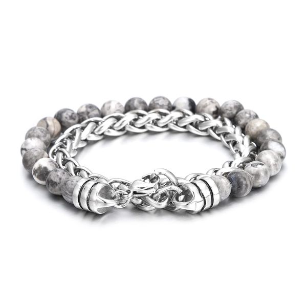 charm bracelets natural bead bracelet stainless steel mtilayer wrap for men j amnzd, Golden;silver
charm bracelets natural bead bracelet stainless steel mtilayer wrap for men j amnzd, Golden;silver