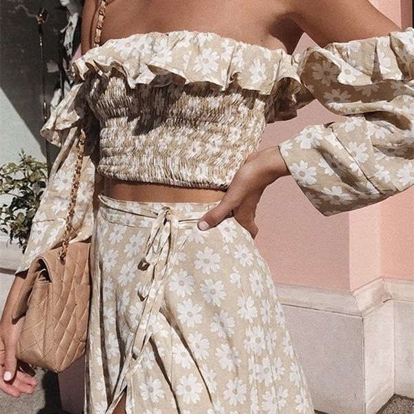 jastie off shoulder casual women dress ruffle beach summer 2 piece set dresses vintage floral print dress suit vestidos 220506, White
jastie off shoulder casual women dress ruffle beach summer 2 piece set dresses vintage floral print dress suit vestidos 220506, White