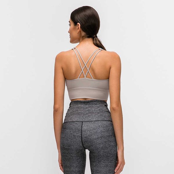 women sports bra lu-79 female hollowout sleeveless fitness gym running yoga vest tank crop activewear brassiere, White;black
women sports bra lu-79 female hollowout sleeveless fitness gym running yoga vest tank crop activewear brassiere, White;black