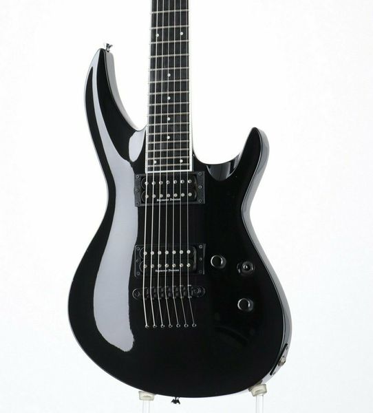 edwards e-hr-155-iii-7s black #ggcgz electric guitar