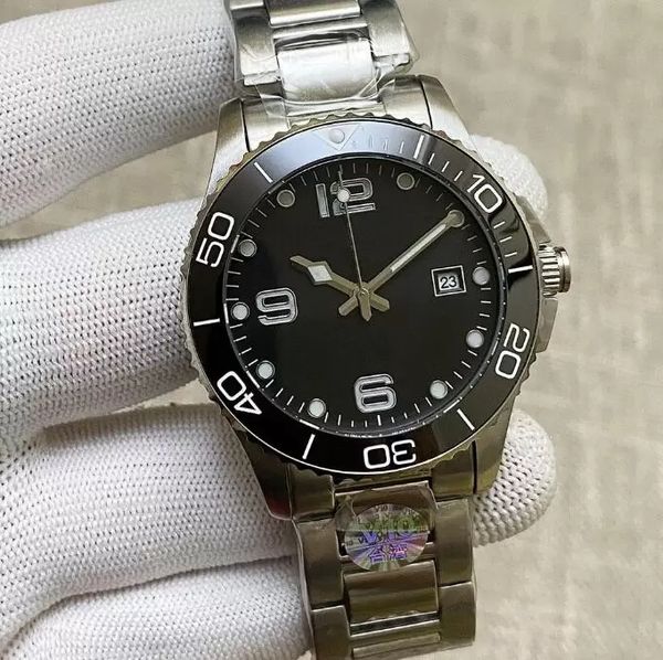 u1 41mm conquest mens watches automatic mechanical movement stainless steel bracelet concas ceramic bezel with hydroconquest hardlex glass m, Slivery;brown
u1 41mm conquest mens watches automatic mechanical movement stainless steel bracelet concas ceramic bezel with hydroconquest hardlex glass m, Slivery;brown
