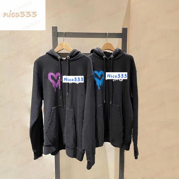 23ss new dissolve love letter print pattern cotton black and blue purple versatile men womens trendy casual hoodies sweatshirt
23ss new dissolve love letter print pattern cotton black and blue purple versatile men womens trendy casual hoodies sweatshirt