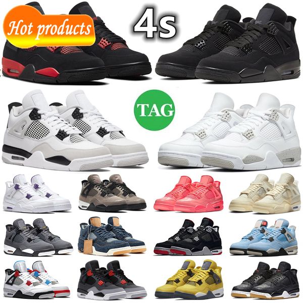 4 4s men women basketball shoes sneaker military black cat red thunder white oreo unc blue sail metallic lightning bred grey infrared mens
4 4s men women basketball shoes sneaker military black cat red thunder white oreo unc blue sail metallic lightning bred grey infrared mens