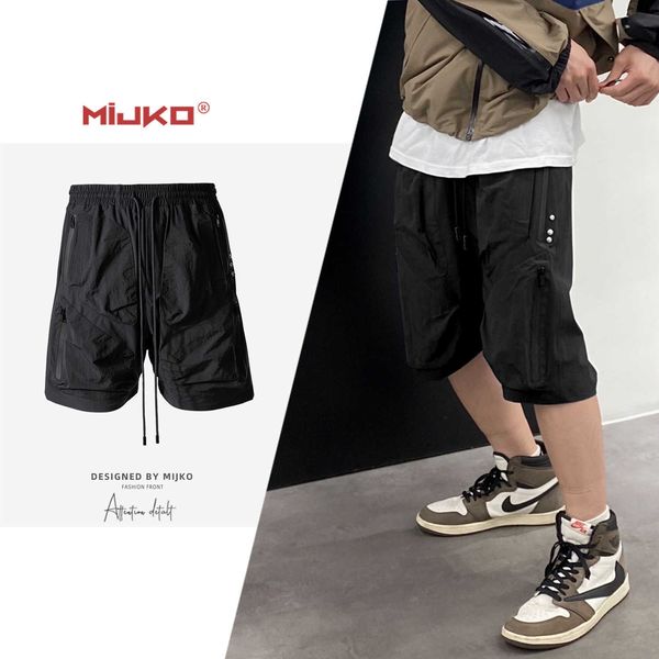men's shorts mijko men's wear women's spring and summer new drawstring casual pants function undermycar style nylon armor sho, White;black
men's shorts mijko men's wear women's spring and summer new drawstring casual pants function undermycar style nylon armor sho, White;black
