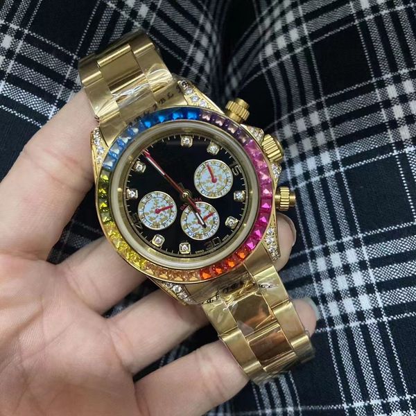 men's watch luxury designer fashion dial calendar stainless steel folding buckle master men's large size multifunction, Slivery;brown
men's watch luxury designer fashion dial calendar stainless steel folding buckle master men's large size multifunction, Slivery;brown