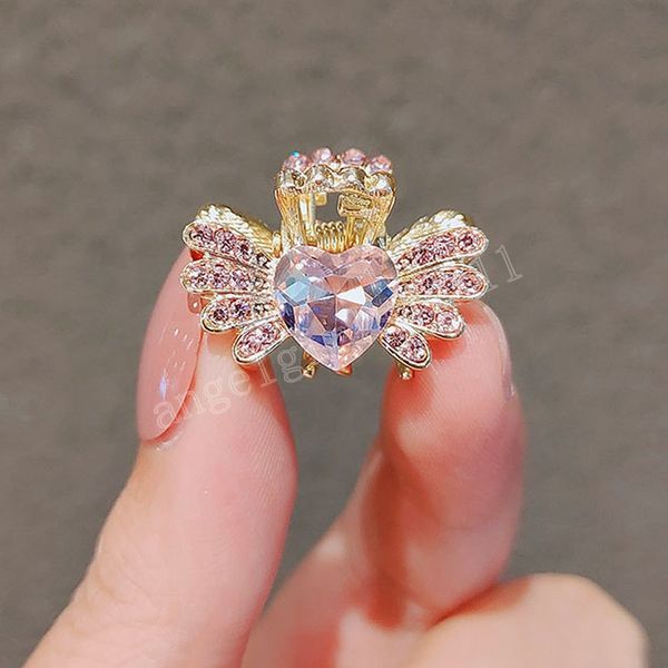 2022 summer pink rhinestone hair clip claw headdress wings small love heart hairpin bangs cilps girl hair accessories, Slivery;white
2022 summer pink rhinestone hair clip claw headdress wings small love heart hairpin bangs cilps girl hair accessories, Slivery;white