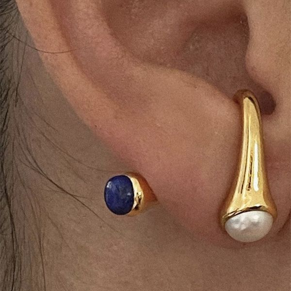 brass with 18k gold faux pearl pierced stud earring women jewelry boho t show gown runway party rare korean japan trendy, Golden
brass with 18k gold faux pearl pierced stud earring women jewelry boho t show gown runway party rare korean japan trendy, Golden