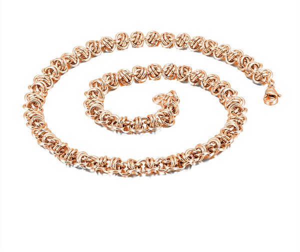 rose gold cuban bracelet & necklace stainless steel link chain jewelry gifts for male christmas gift, Silver
rose gold cuban bracelet & necklace stainless steel link chain jewelry gifts for male christmas gift, Silver