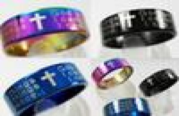 25pcs color mix serenity prayer stainless steel cross rings men women fashion rings whole religious jesus jewelry lots2640132, Silver
25pcs color mix serenity prayer stainless steel cross rings men women fashion rings whole religious jesus jewelry lots2640132, Silver