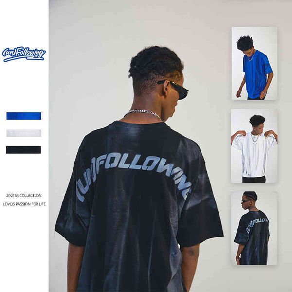 letter spray printed t-shirt summer thin loose feeling pure cotton street fashion hip hop short sve top, White;black
letter spray printed t-shirt summer thin loose feeling pure cotton street fashion hip hop short sve top, White;black