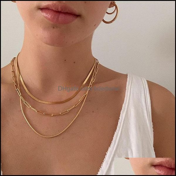 chains necklaces pendants jewelry gorgeous 2022 trend for women plated 18k gold chain female thin box snake dhaqc, Silver
chains necklaces pendants jewelry gorgeous 2022 trend for women plated 18k gold chain female thin box snake dhaqc, Silver