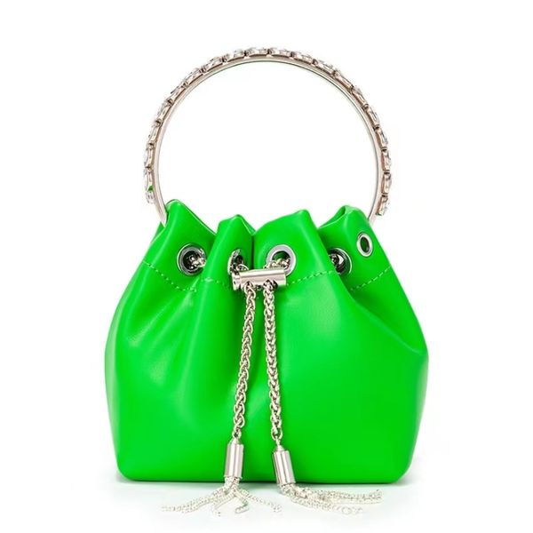 designer women handbag fringed rhinestone bucket bag metal handle evening bags pu single shoulder bag
designer women handbag fringed rhinestone bucket bag metal handle evening bags pu single shoulder bag