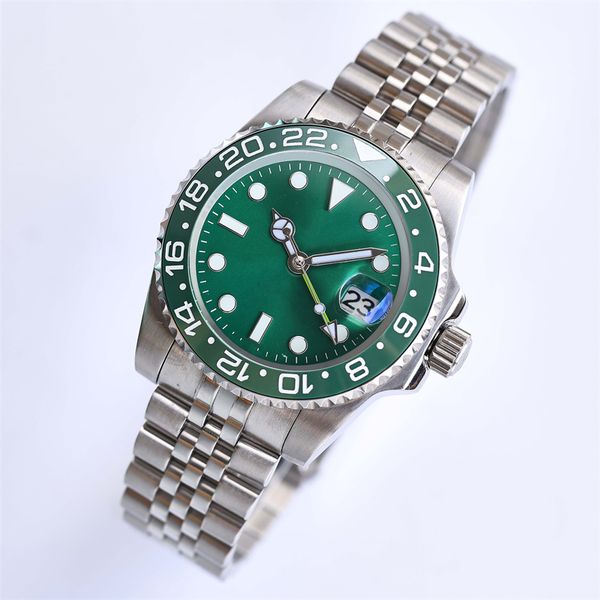 mens watch sprite left turn singles green black circle automatic 41mm stainless steel strap luminous waterproof watch wristwatches, Slivery;brown
mens watch sprite left turn singles green black circle automatic 41mm stainless steel strap luminous waterproof watch wristwatches, Slivery;brown