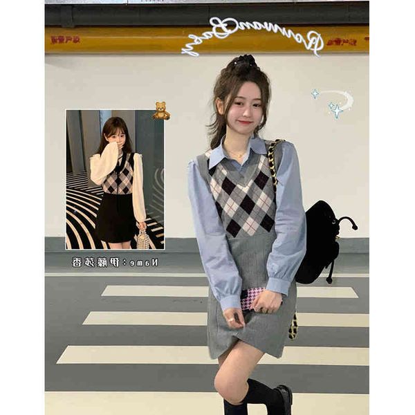 casual dresses autumn plaid knitted dress women's autumn and winter korean version of the waist closing slim sweater skirt fashion h691, Black;gray
casual dresses autumn plaid knitted dress women's autumn and winter korean version of the waist closing slim sweater skirt fashion h691, Black;gray