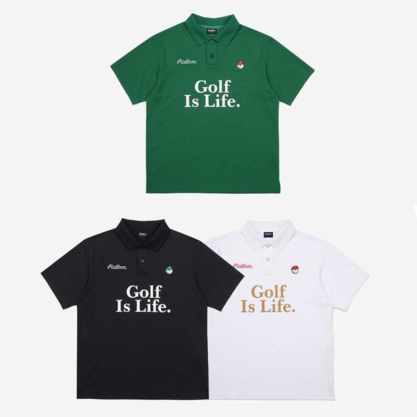 men's polo shirts malbon golf is life lapel short sleeve golf polo loose casual t-shirt, White;black
men's polo shirts malbon golf is life lapel short sleeve golf polo loose casual t-shirt, White;black