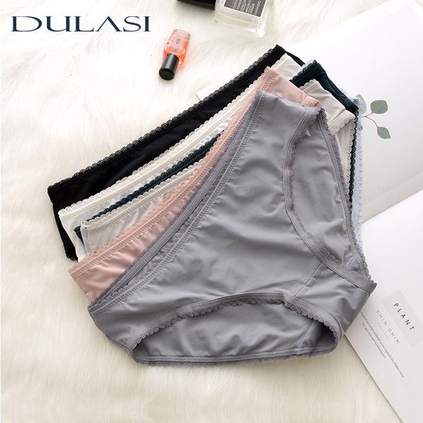 womens panties ice silk underwear for summer simple solid color nylon lingerie breathable cotton crotch briefs top, Black;pink
womens panties ice silk underwear for summer simple solid color nylon lingerie breathable cotton crotch briefs top, Black;pink