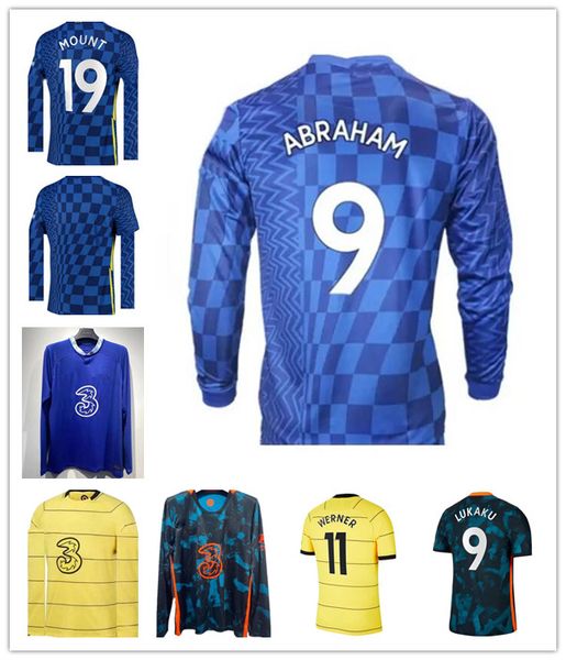 long sleeve 2022 2023 werner soccer jerseys jorginho zouma mendy havertz abraham barkley kante lampard giroud t.silva pulisic ziyech mount f, Black;yellow
long sleeve 2022 2023 werner soccer jerseys jorginho zouma mendy havertz abraham barkley kante lampard giroud t.silva pulisic ziyech mount f, Black;yellow