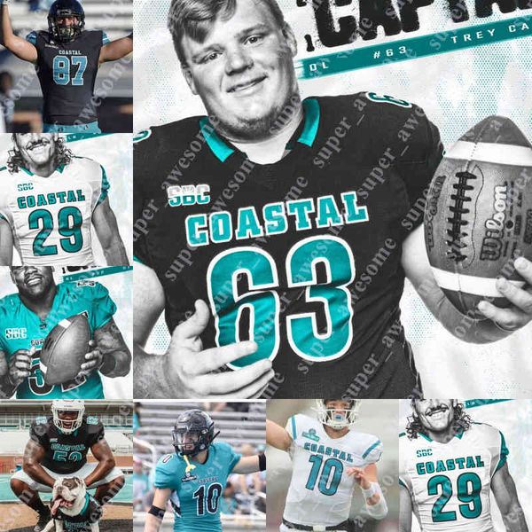 ncaa coastal football jersey enock makonzo alex spillum braylon ryan emmanuel johnson mason shelton brayden matts kendricks gladney jr lance, Black
ncaa coastal football jersey enock makonzo alex spillum braylon ryan emmanuel johnson mason shelton brayden matts kendricks gladney jr lance, Black