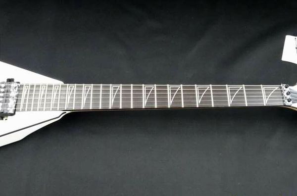 groverjackso n electric guitar pro series cd24 snow white #11245