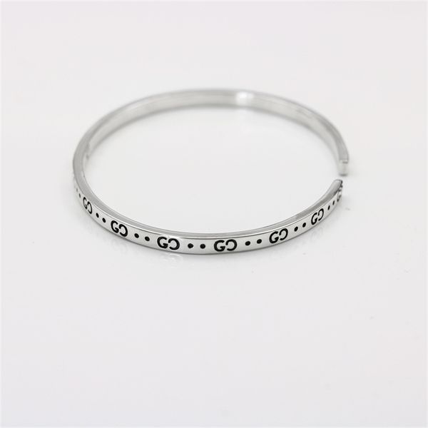 70% off jewelry sales trend xiaoqing new girls' thin bracelet classic silver simple bracelet with fashionable opening, Black
70% off jewelry sales trend xiaoqing new girls' thin bracelet classic silver simple bracelet with fashionable opening, Black