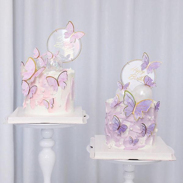 other event & party supplies 10pcs glitter butterfly happy birthday cake er for baby shower wedding girl's baking dessert
other event & party supplies 10pcs glitter butterfly happy birthday cake er for baby shower wedding girl's baking dessert