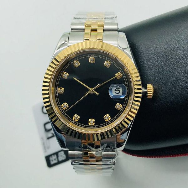 women watch couples style classic wristwatches quality montre de luxe 36/41mm mens automatic watches full stainless steel luminous 28/31mm r, Slivery;golden
women watch couples style classic wristwatches quality montre de luxe 36/41mm mens automatic watches full stainless steel luminous 28/31mm r, Slivery;golden