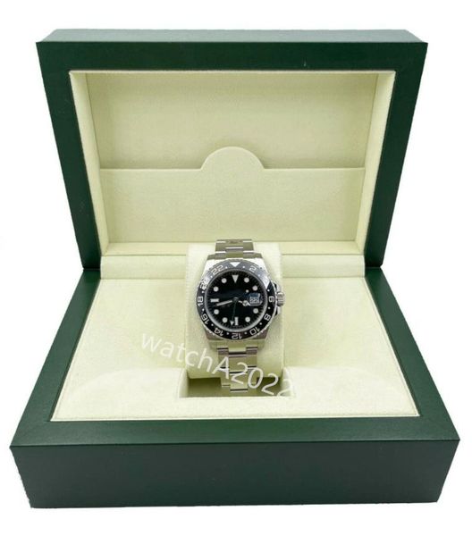 zp original box mens watches automatic mechanical movement 116710 40mm gmt ii black ceramic bezel stainless steel men master wristwatches, Slivery;brown
zp original box mens watches automatic mechanical movement 116710 40mm gmt ii black ceramic bezel stainless steel men master wristwatches, Slivery;brown
