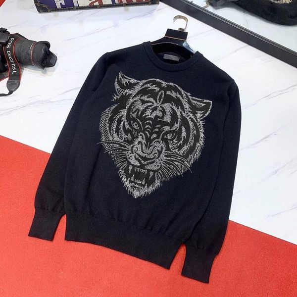 men's sweaters men's sweater knitted diamond pattern tiger star long sleeve casual pullover warm o-neck en's, White;black
men's sweaters men's sweater knitted diamond pattern tiger star long sleeve casual pullover warm o-neck en's, White;black