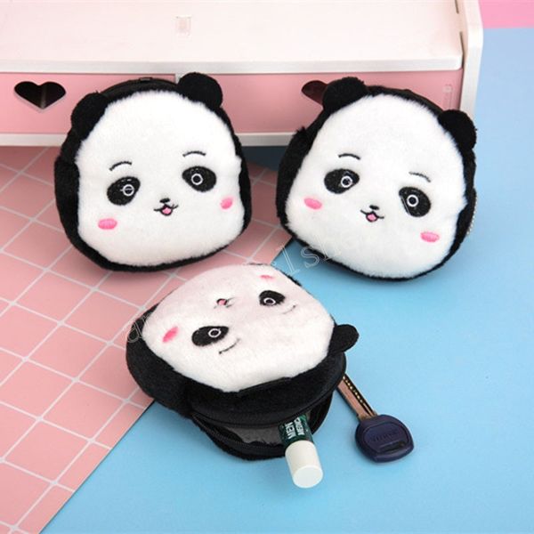 super kawaii panda children plush coin purse zipper change purse mini wallet kids girl women for gift with keychain, White
super kawaii panda children plush coin purse zipper change purse mini wallet kids girl women for gift with keychain, White