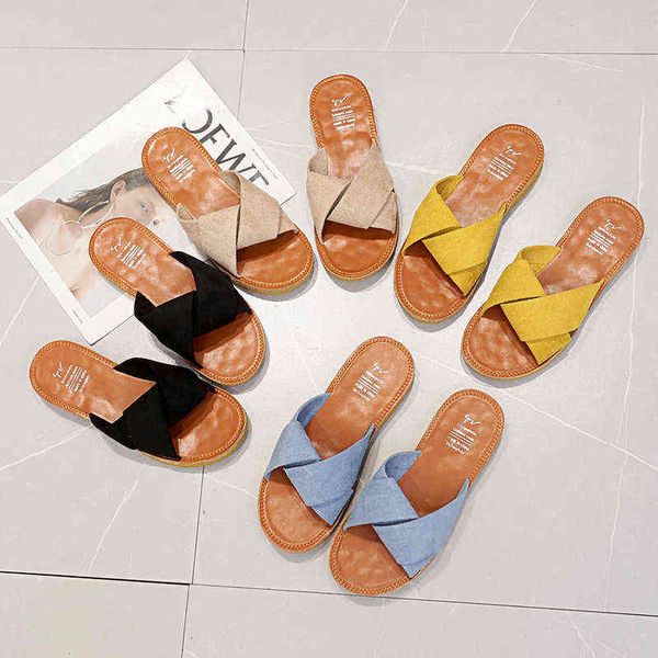 ladies new slippers indoor and outdoor tendon soft bottom sandals flip-flop beach shoes fashion trend convenient y220704, Black
ladies new slippers indoor and outdoor tendon soft bottom sandals flip-flop beach shoes fashion trend convenient y220704, Black