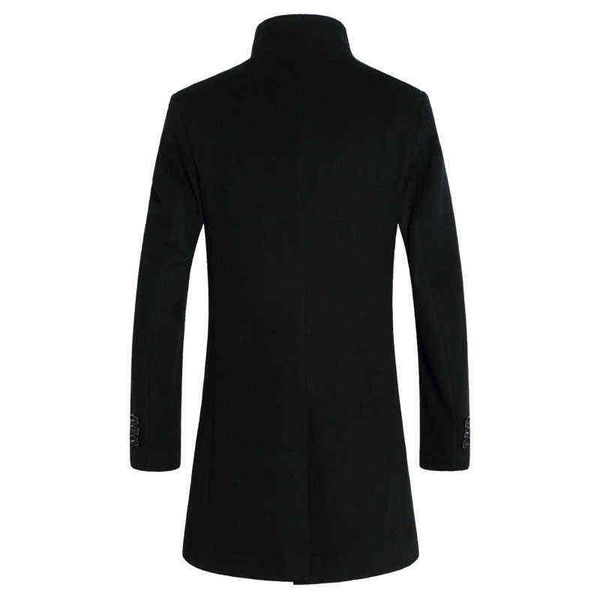 2019 new long wool coat men fashion pea coat jacket wool & blends winter jackets mens woolen overcoat231a t220810, Black
2019 new long wool coat men fashion pea coat jacket wool & blends winter jackets mens woolen overcoat231a t220810, Black