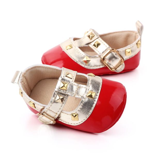 new baby girls rivets princess shoes cute infant mary jane first walkers 2 colors 3 sizes 0-18months2011
new baby girls rivets princess shoes cute infant mary jane first walkers 2 colors 3 sizes 0-18months2011