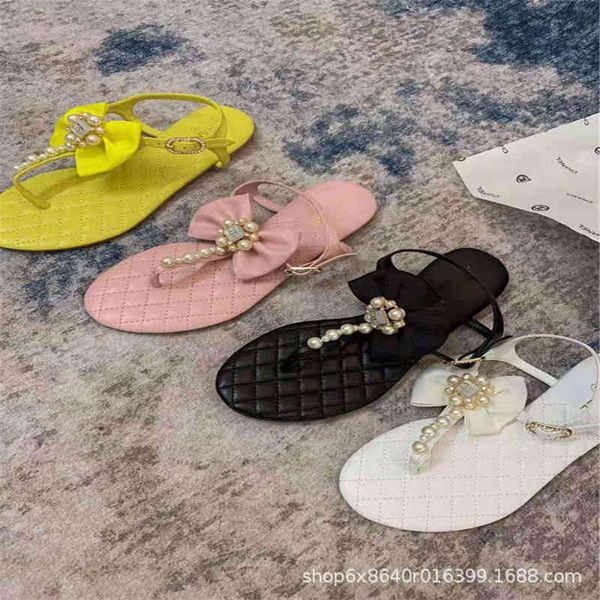 slippers sandals women's summer bow pearl small fragrant wind white shoes clip toe fairy gentle low heel wlhk, Black
slippers sandals women's summer bow pearl small fragrant wind white shoes clip toe fairy gentle low heel wlhk, Black