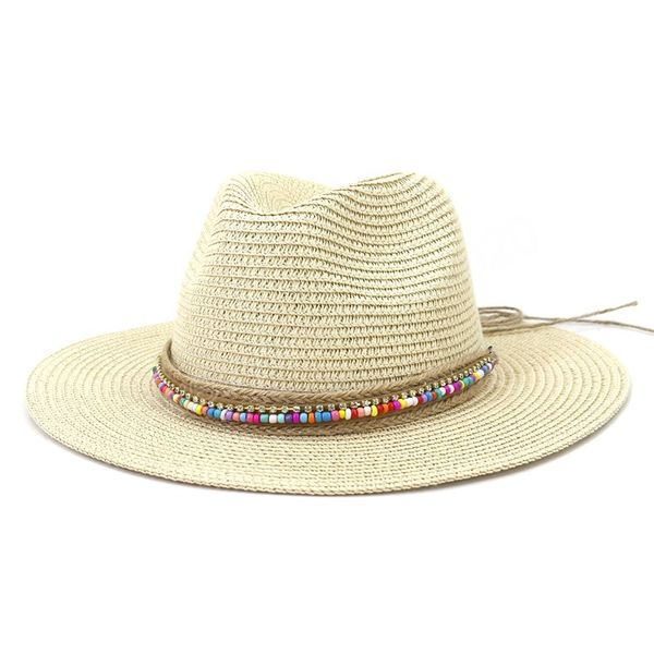 59-60cm men straw hats for women summer sun protection beach jazz hat casual outdoor breathable panama fedora hat, Blue;gray
59-60cm men straw hats for women summer sun protection beach jazz hat casual outdoor breathable panama fedora hat, Blue;gray