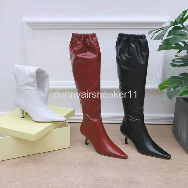 boots high end net red boots autumn and winter knee length women's wine high-heeled knight show thin tall, Black
boots high end net red boots autumn and winter knee length women's wine high-heeled knight show thin tall, Black