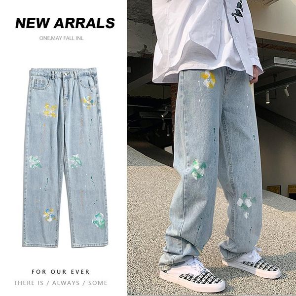 men's jeans men's graffiti tie-dye spring summer high street straight jean pants couple baggy casual denim trousers black/blue
men's jeans men's graffiti tie-dye spring summer high street straight jean pants couple baggy casual denim trousers black/blue